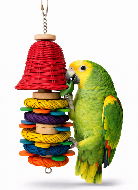 Wspaniały Dzwon | zabawka dla wszystkich papug  od ParrotPlanet.pl