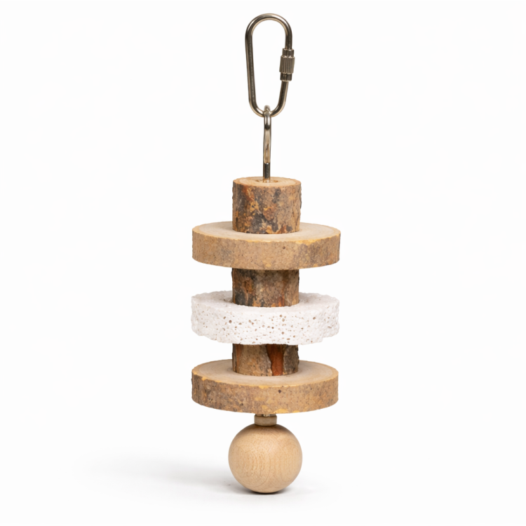 Tiny Wood - zabawka dla wszystkich mniejszych papu od ParrotPlanet.pl