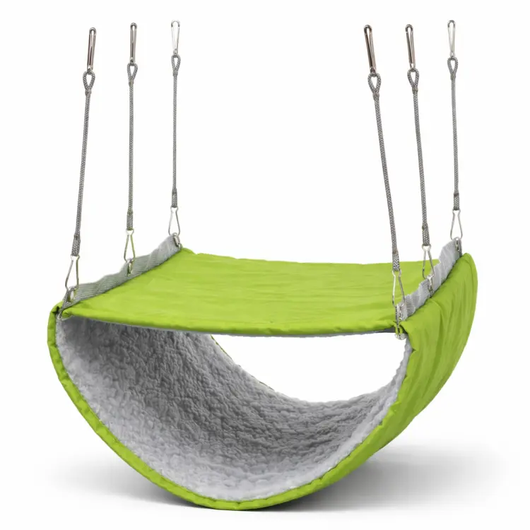 Hamak dwupoziomowy 30 cm | Namiot | Jaskinia | Zabawka dla papug od ParrotPlanet.pl