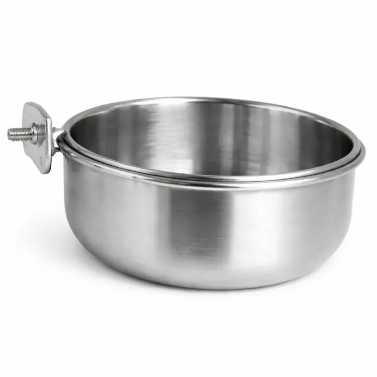 DUVO+ miska przykręcana do klatki dla papug 15 cm 890 ml od ParrotPlanet.pl