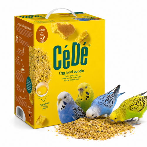 CéDé EGG FOOD Budgie 1kg / Pokarm jajeczny dla małych papug od ParrotPlanet.pl