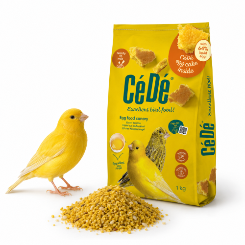 CéDé Egg Food Canary 1 kg – pokarm jajeczny dla kanarków od ParrotPlanet.pl