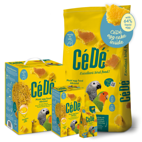 CéDé EGG FOOD MOIST ALLROUND 5 kg Wilgotny pokarm jajeczny dla ptaków ozdobnych  od ParrotPlanet.pl