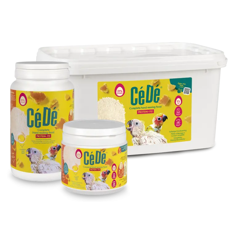 CéDé Hand Rearing Food Protein+ P21 F9 200 g | Pokarm do ręcznego karmienia dużych papug od ParrotPlanet.pl