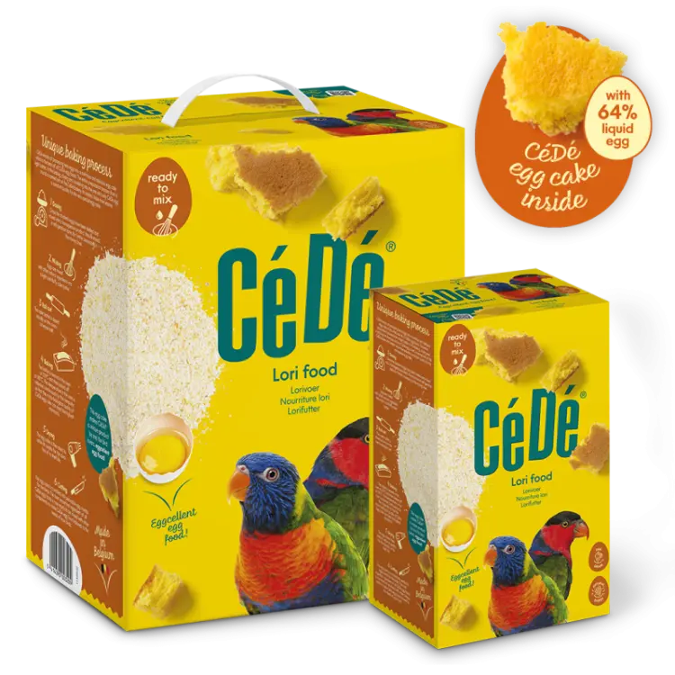 CéDé Lori Food 1 kg | Pełnoporcjowy pokarm dla lor, lorys i papug wiszących od ParrotPlanet.pl