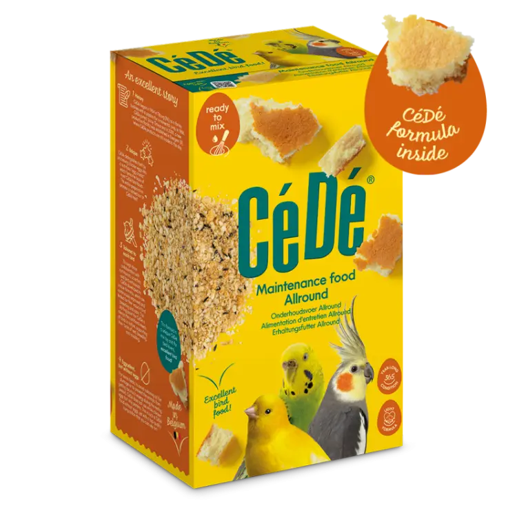 CéDé Maintenance Food Allround 1 kg | Codzienna karma uzupełniająca dla ptaków ozdobnych  od ParrotPlanet.pl