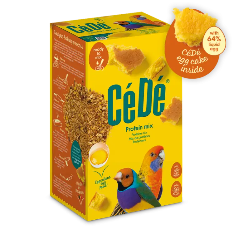 CéDé Protein Mix 1 kg | Wysokobiałkowy dodatek do karmy dla ptaków i papug od ParrotPlanet.pl