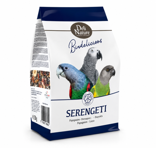 Deli Nature BirDelicious Serengeti 750 g | Mieszanka dla dużych papug afrykańskich - żako, rudosterki, inne od ParrotPlanet.pl