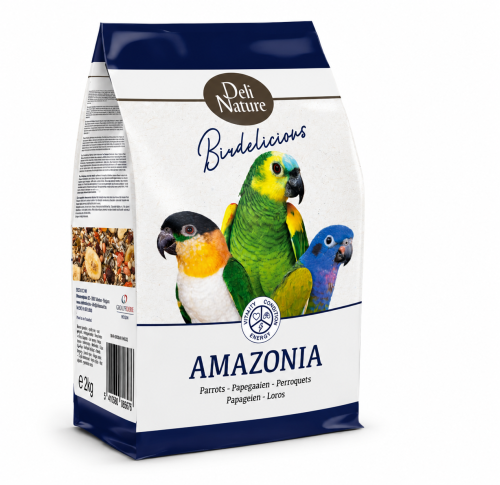 Deli Nature Birdelicious Amazonia 750 g | Karma dla amazonek i papug południowoamerykańskich od ParrotPlanet.pl