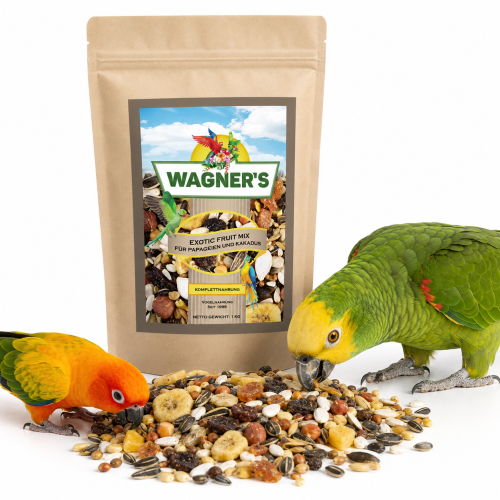 Exotic Fruit Mix Wagner's - mix egzotyczny dla wszystkich papug 1kg od ParrotPlanet.pl