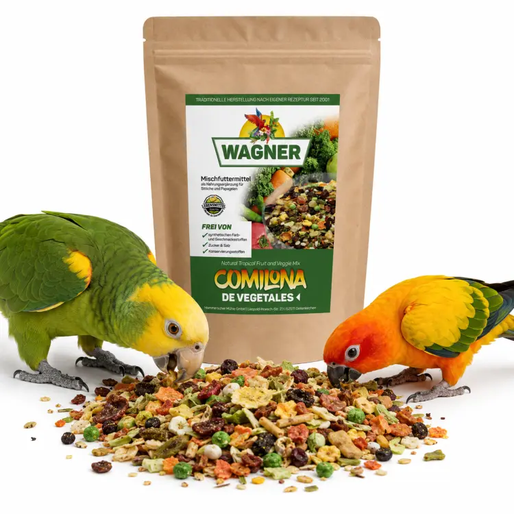 Comilona - Naturalnie Suszony MIX warzyw i owoców bez konserwantów 500g od ParrotPlanet.pl