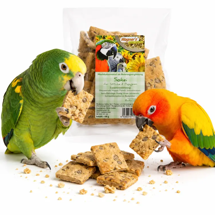 Wagner's DOMOWE Herbatniki dla papug Sokei 150g od ParrotPlanet.pl