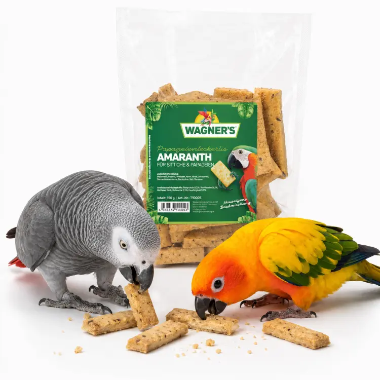 Wagner's DOMOWE Herbatniki dla papug amarantus 150g od ParrotPlanet.pl