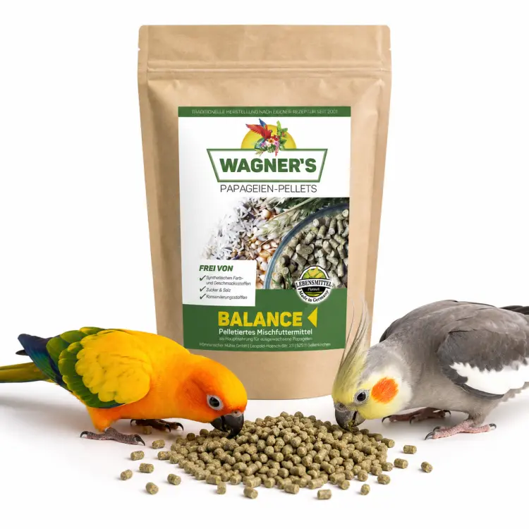 Wagner's Pellets- Granulat zimnotłoczony Wagner's dla małych papug 750g od ParrotPlanet.pl