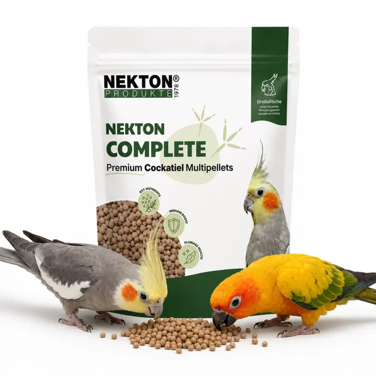 NEKTON Complete Cockatiel Multi-Pellets – Codzienny Granulat dla Nimf 900g od ParrotPlanet.pl