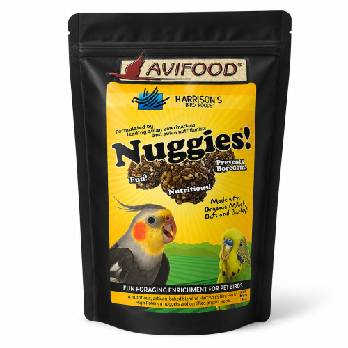 Harrison’s Nuggies 196 g – zdrowa nagroda i przysmak treningowy dla papug od ParrotPlanet.pl