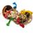 Coco Stack – wisząca zabawka z kokosa i drewna dla papug 13 × 40 cm od ParrotPlanet