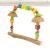 Coconut Canopy Swing – naturalna huśtawka z kokosem dla papug 45 × 41 × 13 cm od ParrotPlanet.pl