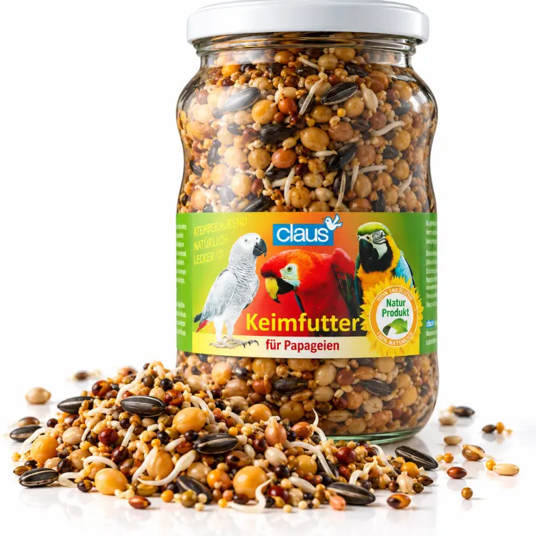 Claus Keimfutter - Naturalne Kiełki dla Dużych PaPug 370ml od ParrotPlanet.pl