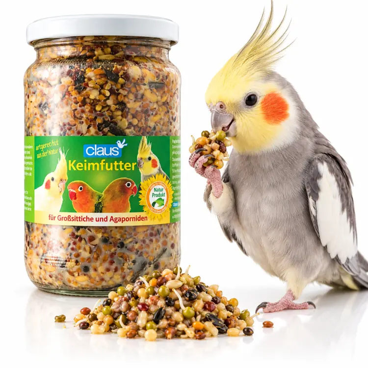 Claus Keimfutter - Naturalne Kiełki dla średnich PaPug 370ml od ParrotPlanet.pl