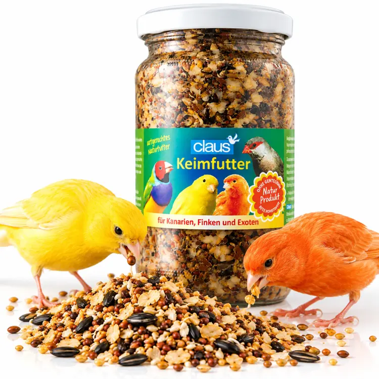 Claus Keimfutter - Naturalne Kiełki dla Kanarków i ptaków egzotycznych 370ml od ParrotPlanet.pl