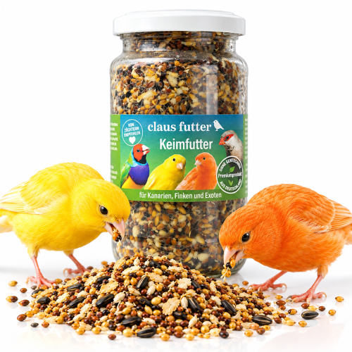 Claus Keimfutter - Naturalne Kiełki dla Kanarków i ptaków egzotycznych 210 ml ParrotPlanet.pl