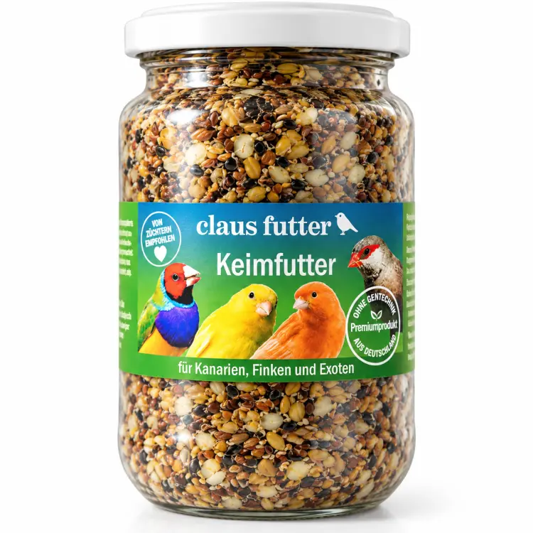 Claus Keimfutter - Naturalne Kiełki dla Kanarków i ptaków egzotycznych 210 ml ParrotPlanet.pl