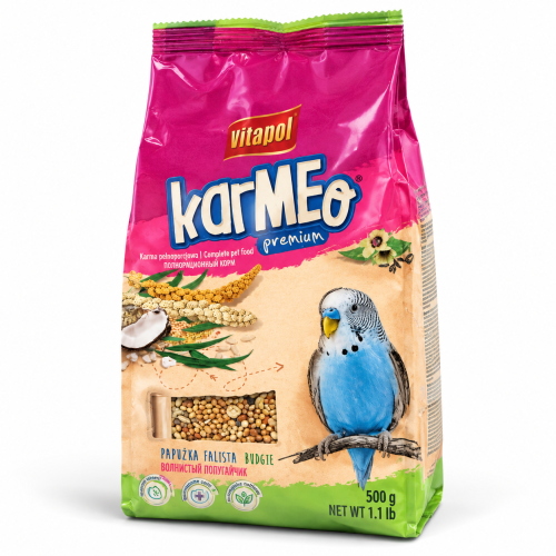 Vitapol Karmeo Premium - Mieszanka dla papużek falistych 500g od ParrotPlanet.pl