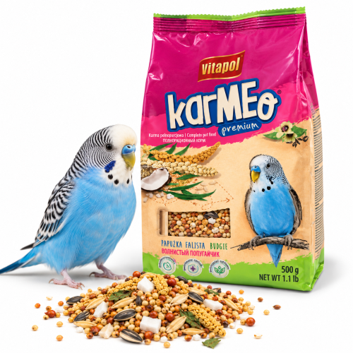 Vitapol Karmeo Premium - Mieszanka dla papużek falistych 500g od ParrotPlanet.pl