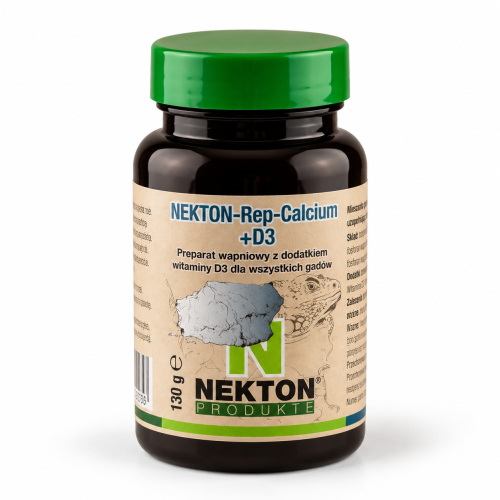 NEKTON Rep Calcium+D3 – Wapń z Witaminą D3 dla Gadów 37% Wapnia od ParrotPlanet.pl