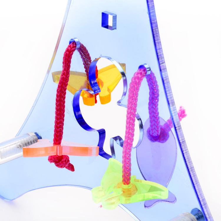 Stojak żerdź na stół M 2,5 x 18 x 20 cm od ParrotPlanet.pl