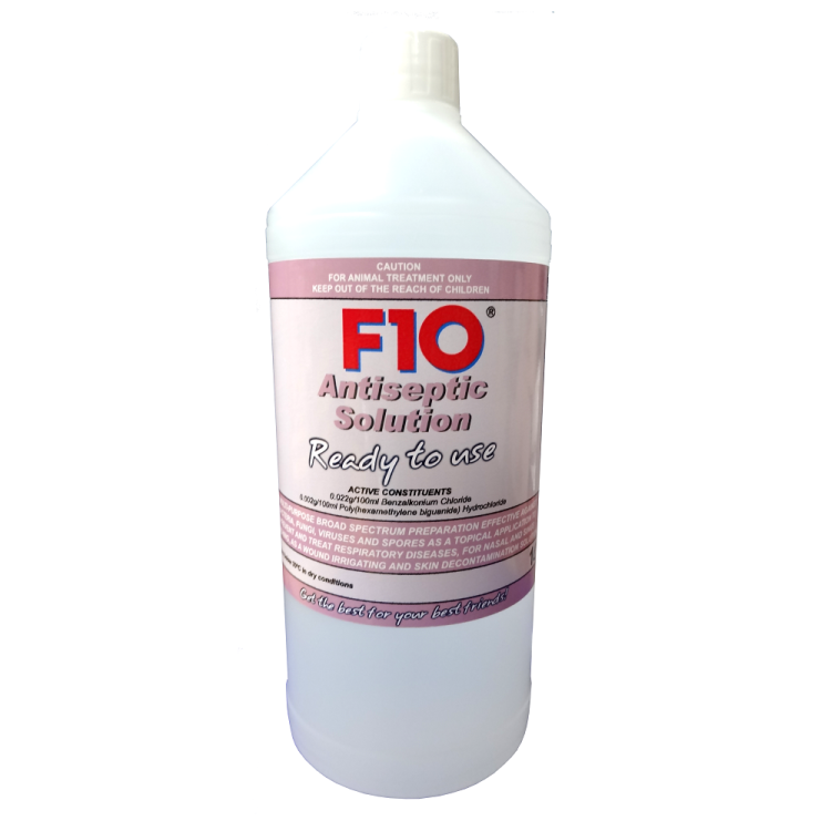 F10 Antiseptic Solution Ready To Use- Preparat do Nebulizacji papug gotowy do użycia 1L od ParrotPlanet.pl