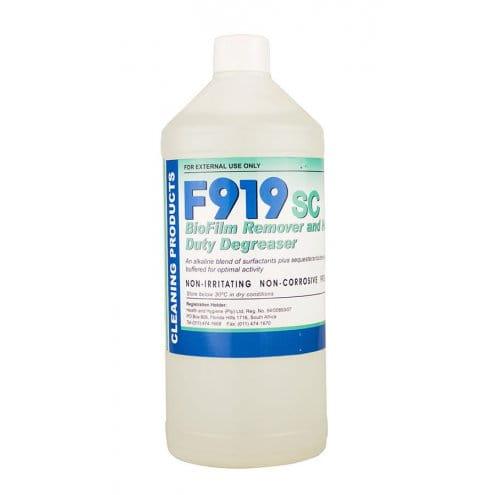 F10 - F919SC - 1 LITR - środek odtłuszczający bezpiecznie stosowany przy papugach od ParrotPlanet.pl