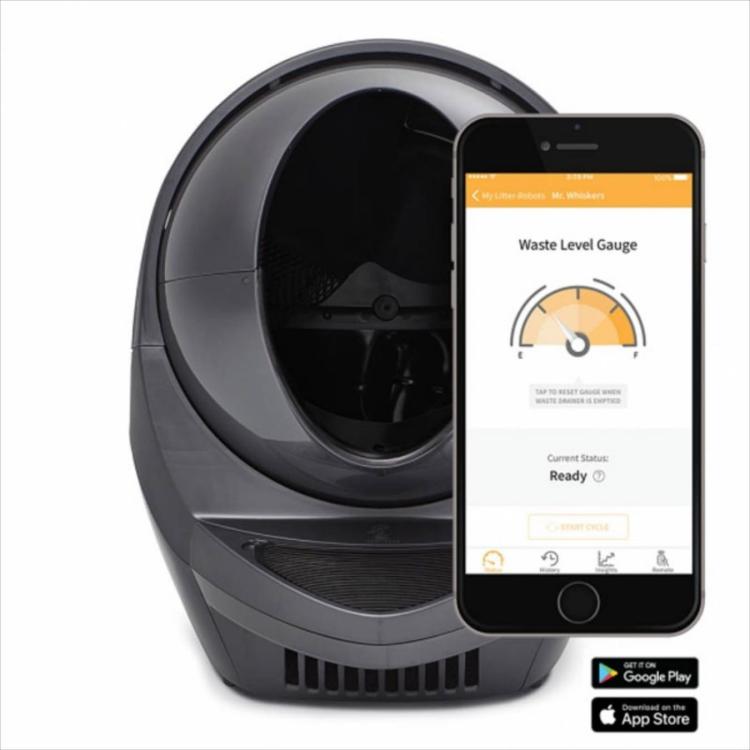 Litter Robot III WIFI samoczyszcząca automatyczna kuweta dla kotów dużych i małych