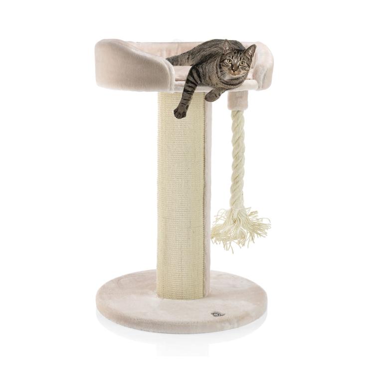 ONTARIO XXL- Drapak Legowisko dla KOTA Canadian Cat - biało-beżowy od ParrotPlanet.pl