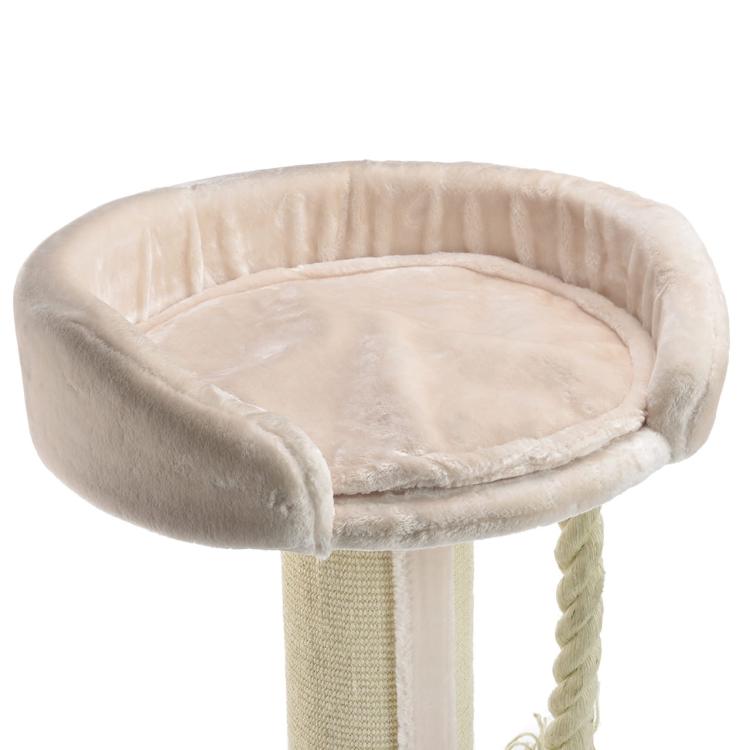 ONTARIO XXL- Drapak Legowisko dla KOTA Canadian Cat - biało-beżowy od ParrotPlanet.pl