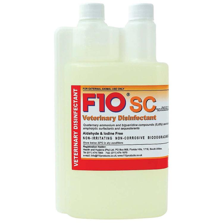 F10 Super Concentrate 200ml- Koncentrat do dezynfekcji stosowany przy papugach