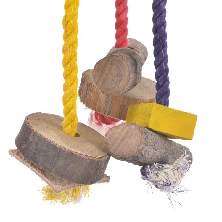 Kokosowa Niespodzianka- zabawka dla średnich i większych papug od ParrotPlanet.pl