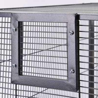 Klatka dla papug Montana Melbourne I ciemna od ParrotPlanet.pl - wyłączny przedstawiciel Montana w Polsce